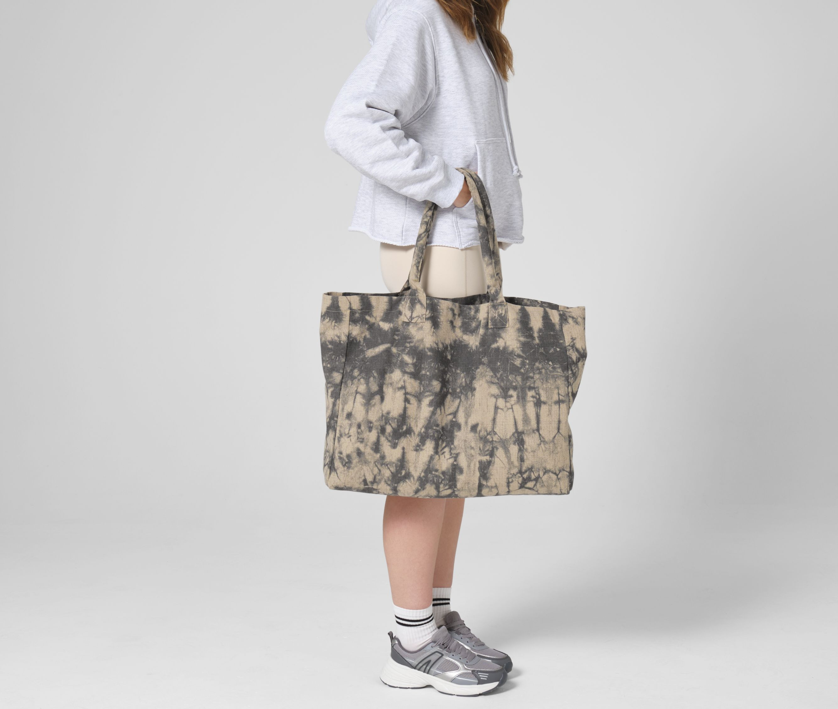 TIE DYE CANVAS TOTE BAG
