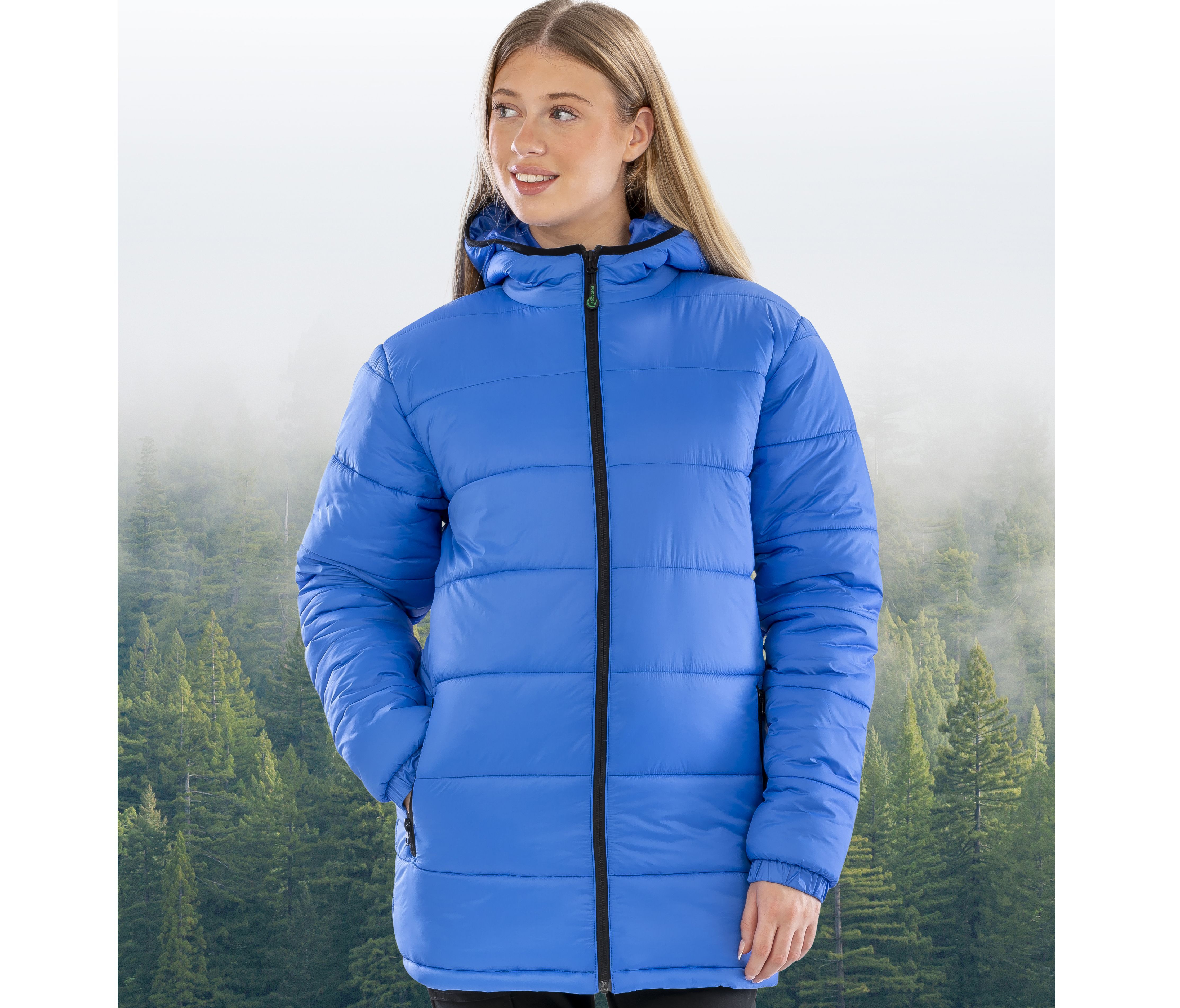 RECYCLED HOODED PADDED PARKA