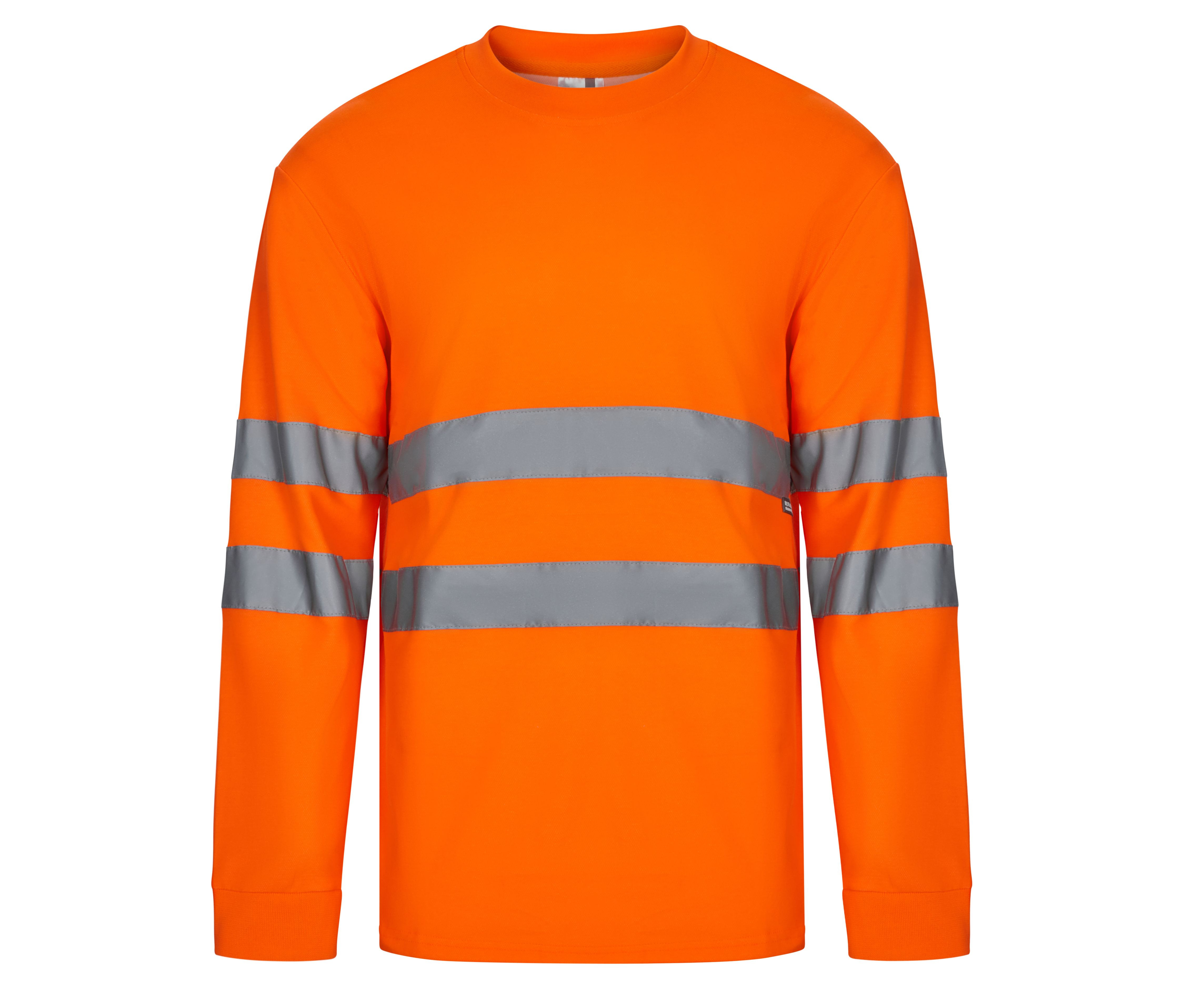 TEE-SHIRT ML EN COTON/POLYESTER HAUTE VISIBILITÉ