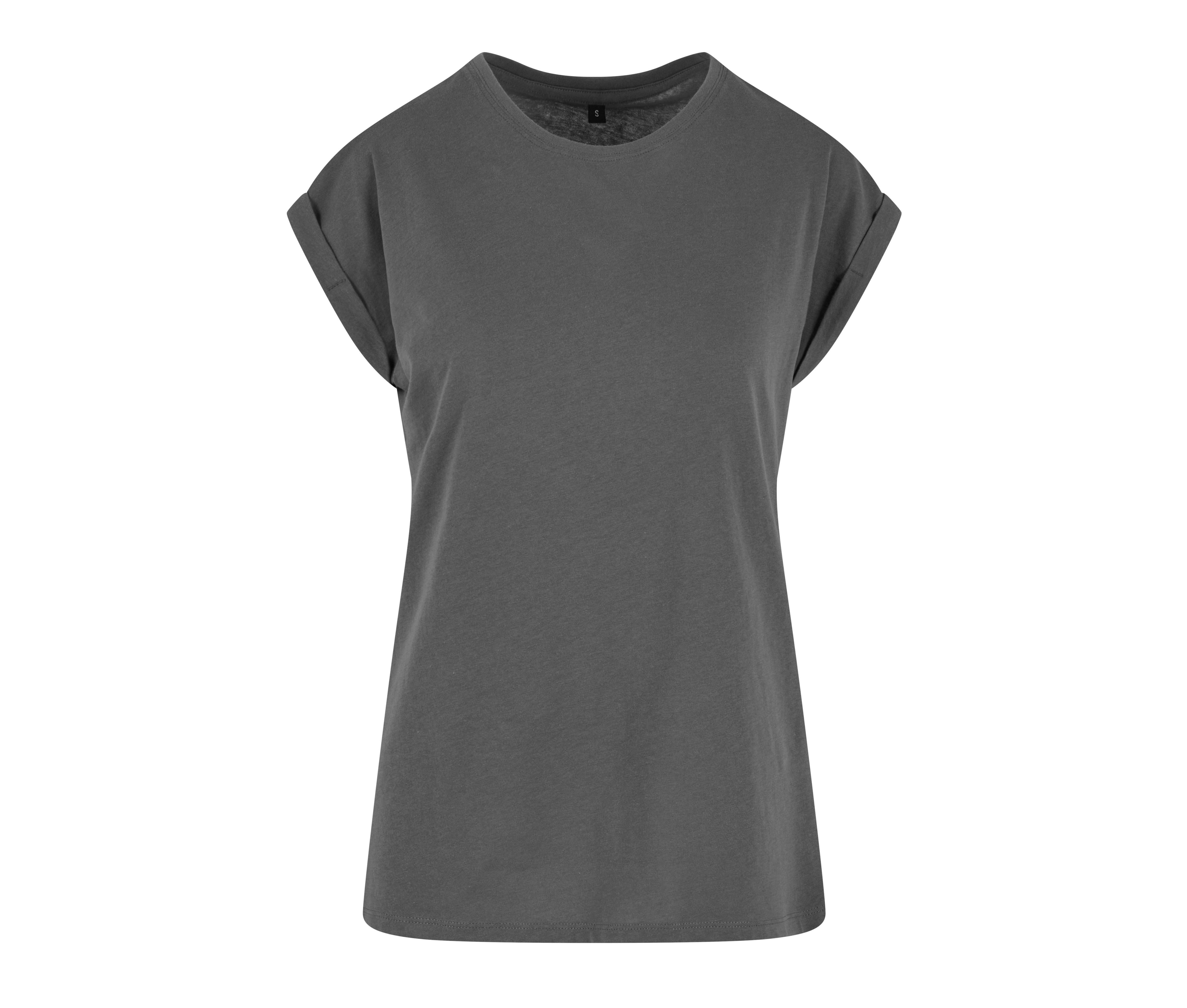 LADIES REGULAR EXTENDED SHOULDER TEE