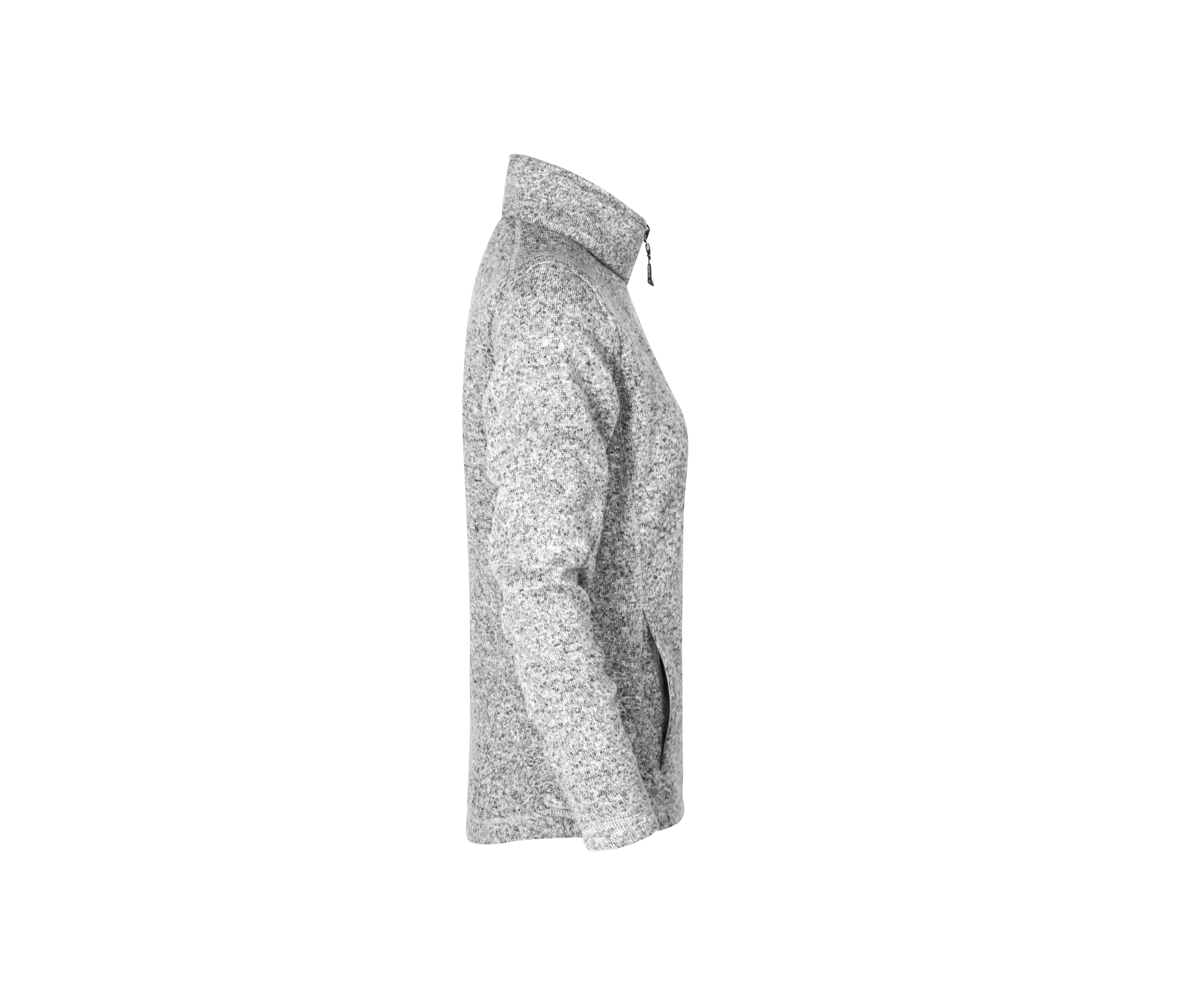 WOMEN'S KNIT FLEECE JACKET C+