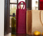 SHIMMER JUTE BOTTLE BAG