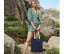 EARTHAWARE® ORGANIC BAG FOR LIFE - CONTRAST HANDLES